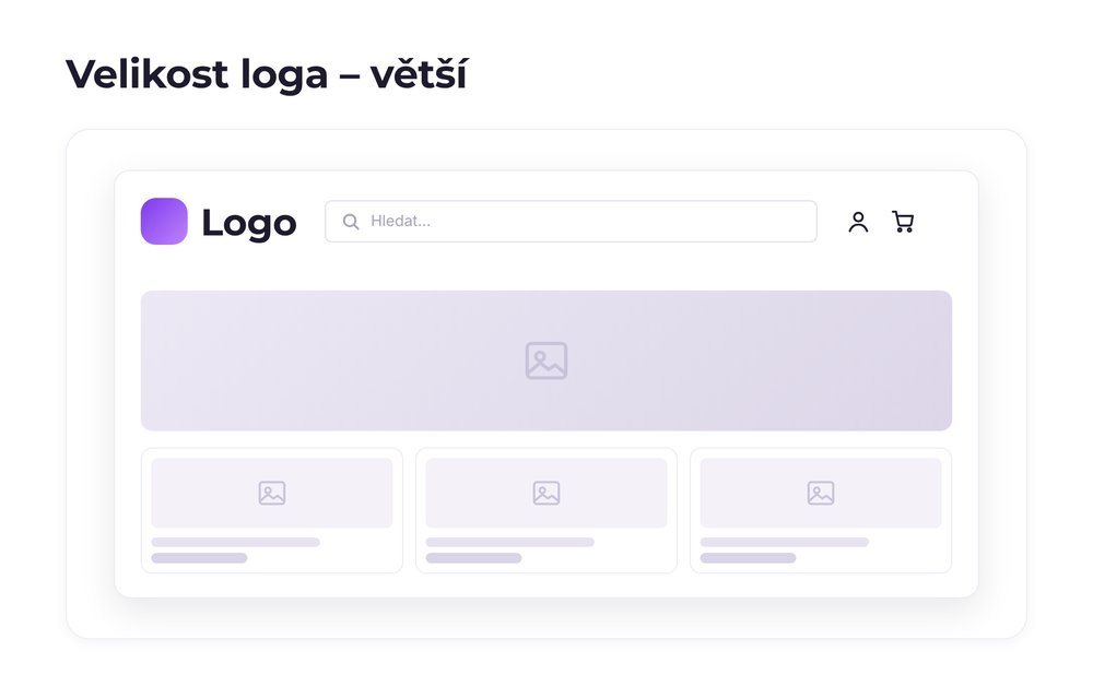 Velikost loga – varianta větší