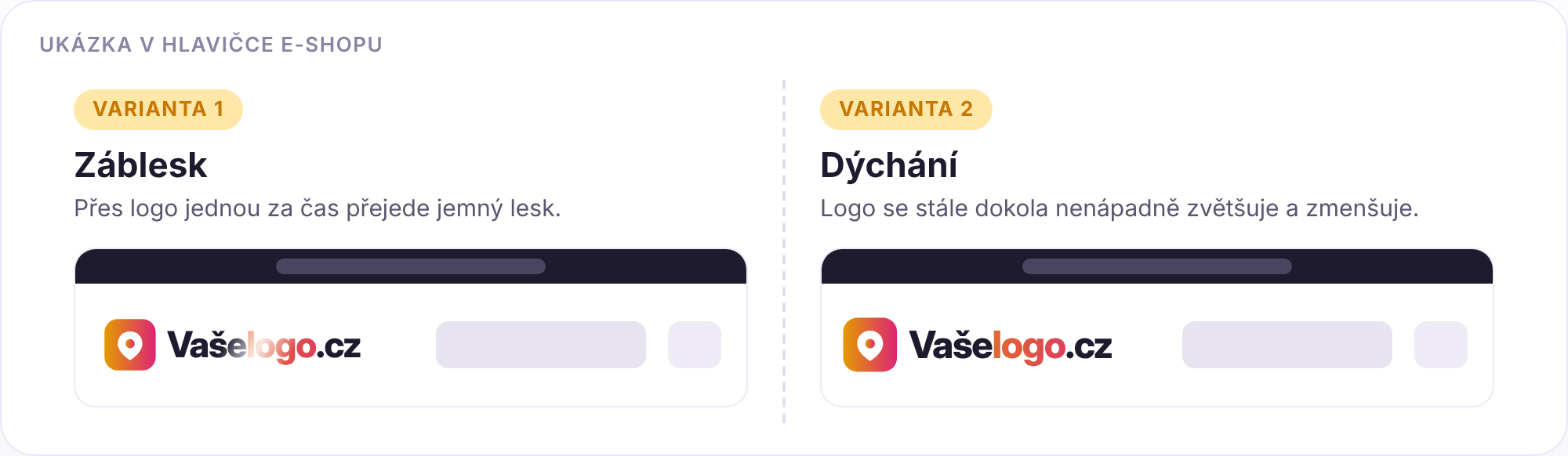 Animace loga